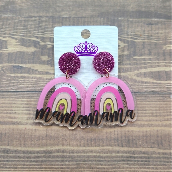 Jewelry - Mama Rainbow Earrings